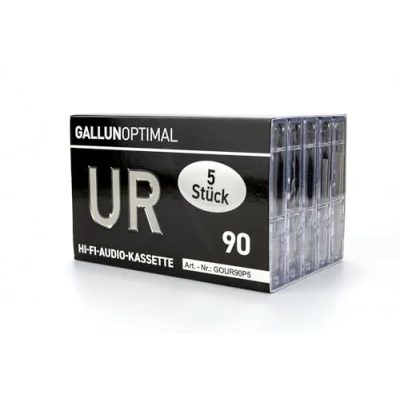 Immagine di GALLUNOPTIMAL 5 cassette audio UR90 da 90 min