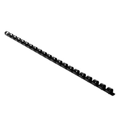 Immagine di Exacompta Rif. 75201E Confezione da 100 rilegature a spirale in PVC nero 8 mm consente di collegare 20 40 fogli 80 g formato A4 o A3 paesaggio adatto per qualsiasi tipo macchina