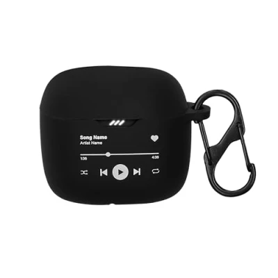 Immagine di kwmobile Custodia per JBL Tune Flex Cover Protezione Resistente Auricolari Wireless in Silicone Antigraffio Lettore Musicale