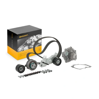 Immagine di Pompa dell&#039;acqua + set di cinghie distribuzione CONTITECH CT 1216 WP3