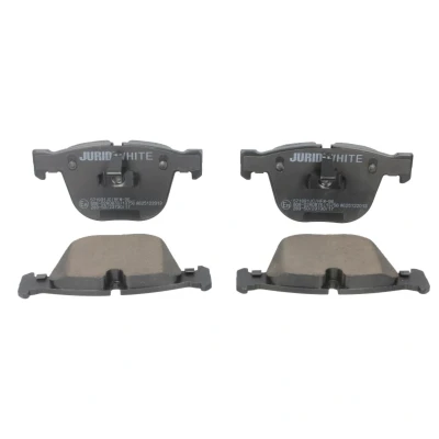Immagine di Jurid 571991JC Kit pastiglie freno White Low Dust Ceramica Predisposto per contatto segnalazione usura BMW: 5 Sedan, 3 Coupe