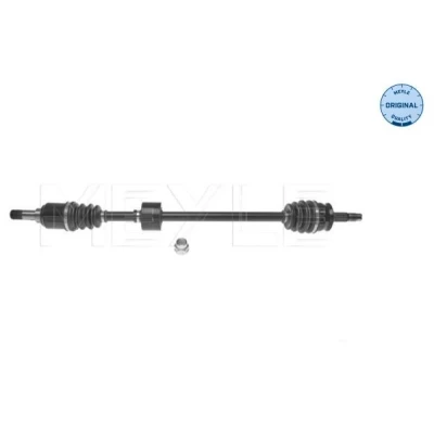 Immagine di MEYLE 214 498 0107 Albero motore / Semiasse Assale anteriore Dx 827mm 24,5mm FIAT: Panda II Hatchback