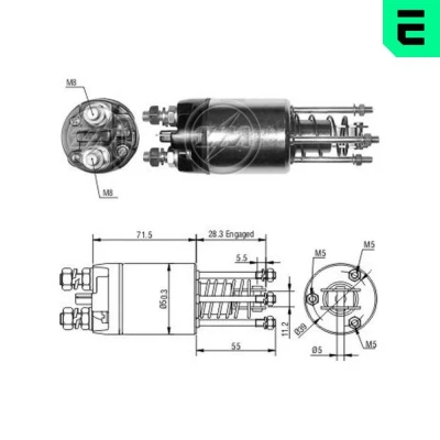 Immagine di ERA ZM5651 Elettromagnete, Motore d&#039;avviamento