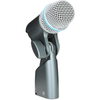Immagine di Shure Beta 56A Microfono Dinamico Con Pattern Polare Supercardioide, Completo Di Supporto Antishock Orientabile Per Rullante Tom