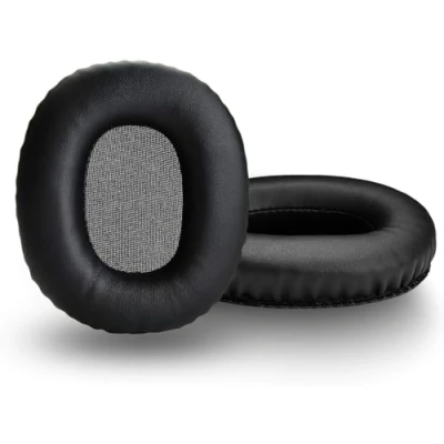 Immagine di Yizhet Cuscinetti Cuffie Compatibile con MARSHALL Monitor Padiglioni di Ricambio Auricolari in Spugna e Pelle Proteica (1 Paio, Nero)