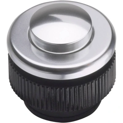 Immagine di Grothe 62032 Tasto per campanello 1 parte Alluminio 12 V/1,5 A
