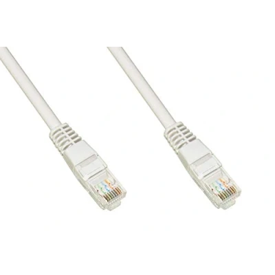 Immagine di Link Cavo Rete UTP Cat. 5E Non SCHERMATO MT. 1 Colore Grigio