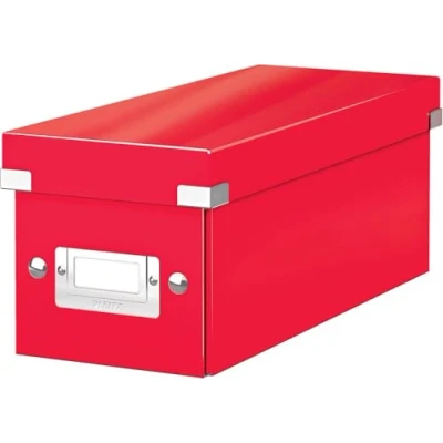 Immagine di Leitz WOW Gamma Click &amp; Store Scatola portaoggetti rossa, 60410026