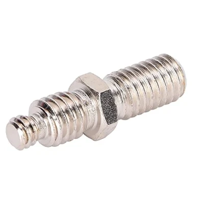 Immagine di Vite di Conversione, Adattatore da 1/4 a 3/8 Maschio Robusto Monopiede Treppiede con Testa Sfera per Accessori Fotografici (E8)