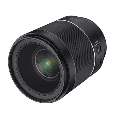 Immagine di Samyang AF 35mm F1.4 II FE per Sony E autofocus formato completo obiettivo grandangolare APS C lunghezza focale fissa mirrorless Mount con sistema custodia in alluminio protezione