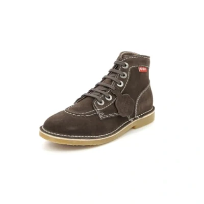 Immagine di Kickers Orilegend, Scarpe Stringate Derby Donna, Marrone (Marron Fonce Perm 92), 36 EU