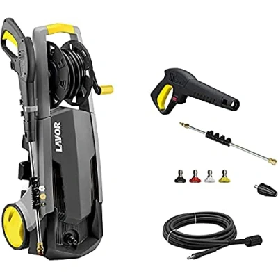 Immagine di Lavor Idropulitrice PASCAL 20 plus, 140 bar max, con Motore ad Induzione, 2100 Watt, Avvolgitubo