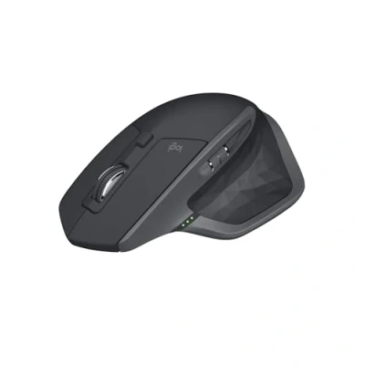 Immagine di Logitech MX Master 2S wireless mouse Bluetooth Edition, multistrato, scorrimento veloce, ergonomico, ricaricabile, collega fino a 3 computer Mac/PC, Grafite