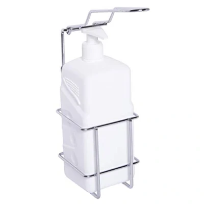 Immagine di Croydex Dispenser per sapone, 1000 ml, colore: Bianco/Cromo