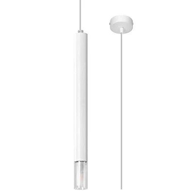 Immagine di SOLLUX lighting Pendente Light Wezyr 1 Bianco L: 80, B: H: 1200, G9 / 40W, dimmerabile