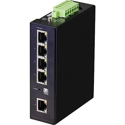 Immagine di TRU COMPONENTS Switch ethernet industriale 1+4 Porte 10 / 100 1000 MBit/s