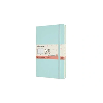 Immagine di Moleskine, Taccuino Bullet Collezione Art, Blocco da Disegno, Quaderno Pagine Bianche o a Righe, Copertina Rigida, Formato Grande 13x21 cm, Colore Acquamarina