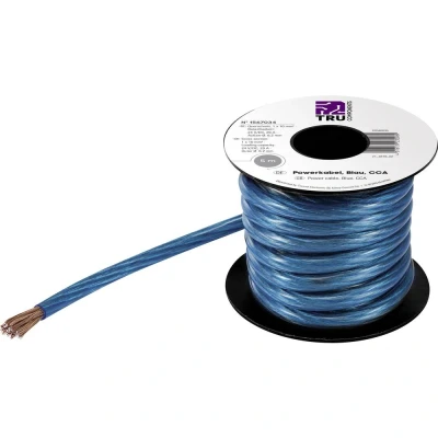 Immagine di TRU COMPONENTS 1565200 Cavo di massa 1 x 16 mm² Blu 5 m