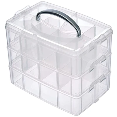 Immagine di Rayher Box assortimento con manico, 23.1 x 15.6 18.5 cm