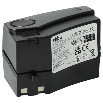 Immagine di vhbw 1x batteria compatibile con Kärcher K55 Pet, Pet Plus aspirapolvere nero (2000mAh, 4,8V, NiMH)