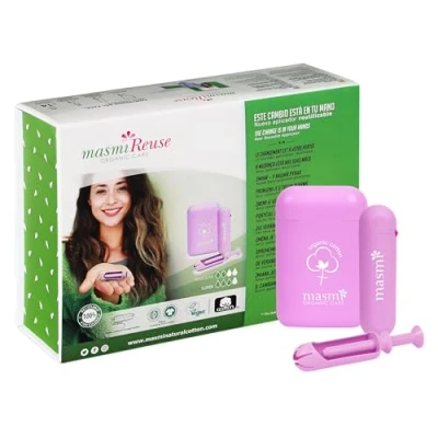 Immagine di tamponi biologici con applicatore re use per Classic &amp; Super Bio Masmi