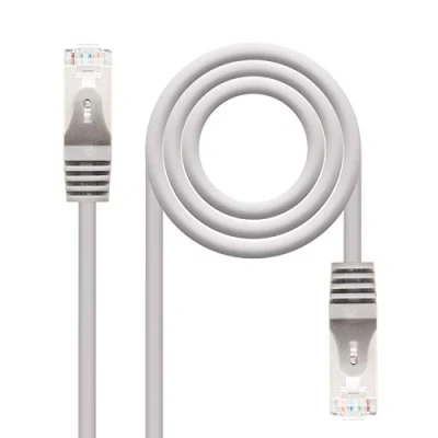 Immagine di Nanocable 10.20.0805 Cavo di rete Ethernet RJ45 Cat. 6 FTP AWG24, grigio, 5 mts