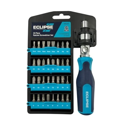 Immagine di Eclipse Professional Tools ERS33PS Set di cacciaviti a cricchetto da 33 pezzi