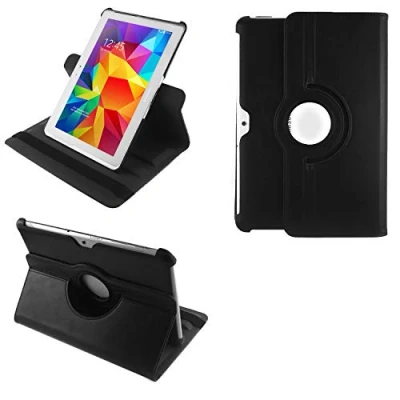 Immagine di COOVY® 2.0 Custodia per Samsung Galaxy TAB 10.1 N GT P7500 P7501 P7510 P7511, 2 P5100 P5110 SMART 360 GRADI DI ROTAZIONE COVER SUPPORTO PROTEZIONE CASE nero