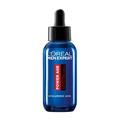 Immagine di L&#039;Oréal siero da uomo L&#039;Oréal, all&#039;acido ialuronico per pelli invecchiate, secche e spente, Men Expert Power Age, 30 ml