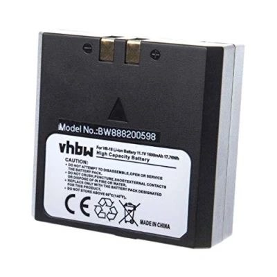 Immagine di vhbw batteria sostituisce Godox VB18, VB19 per flash fotocamera (1600mAh, 11,1V, Li Ion)