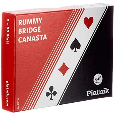 Immagine di Piatnik 219733 Romme bridge Canasta, Carte da gioco [importato dalla Germania]