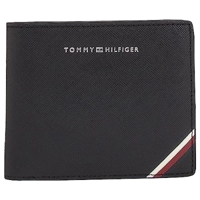 Immagine di Tommy Hilfiger Central FLAP AND COIN Unisex Portafoglio, Taglia: One Size, Black