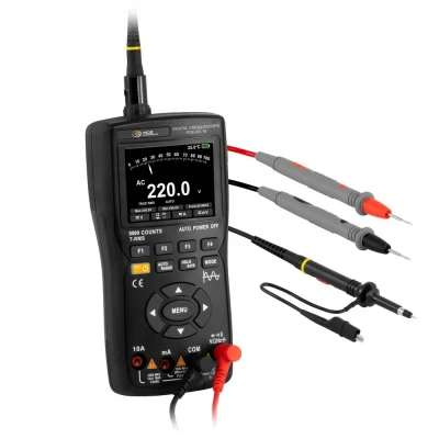 Immagine di PCE Instruments OC 15 Multimetro portatile digitale Data logger , incl Cavo di prova