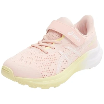 Immagine di Asics GT1000 13 Unisex Scarpe da corsa su strada per bambini, Taglia: 32.5, Breeze/white Tessuto / sintetico