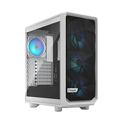 Immagine di Fractal Design Meshify 2 Compact RGB PC Case Bianco