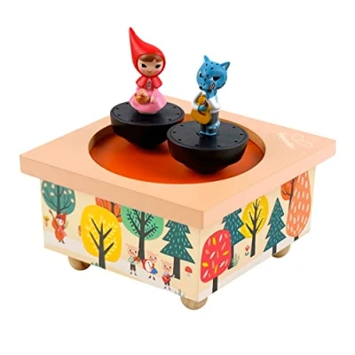 Immagine di Trousselier Red Ridding Hood Carillon danzante 2 figure rimovibili Facile da usare Spring by Vivaldi Multicolore count