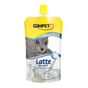 Immagine di GimCat latte per gatti composto da intero genuino a ridotto contenuto di lattosio e calcio ossa sane 1 sacchetto (1 x 200 g)