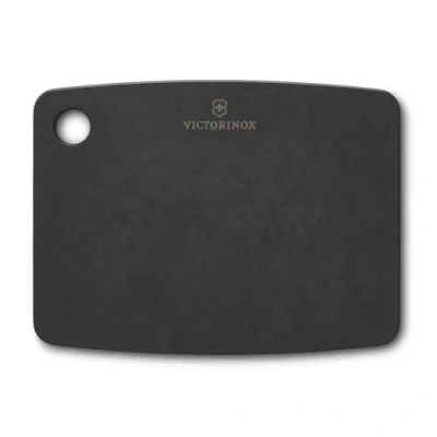 Immagine di Victorinox Taglieri Cucina, Per Alimenti, Ecologico Materiale, Carne, Verdure e Formaggio, Resistente, Adatto alla lavastoviglie, XS (20.3 x 15.2 0.6) Nero