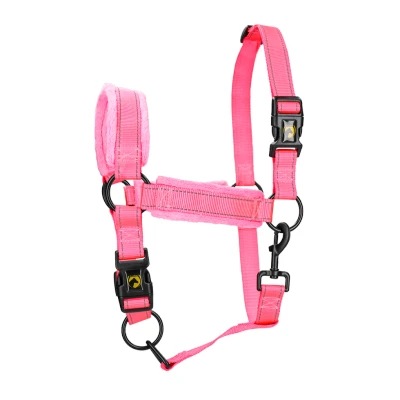 Immagine di Excellent Cavezza superiore per cavalli XL Rosa