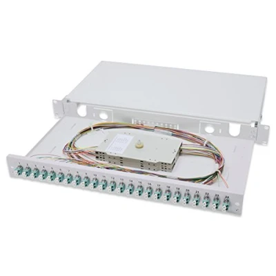 Immagine di Digitus DN 96332/3 Patchpanel per fibra ottica 24 Porte LC 1 U