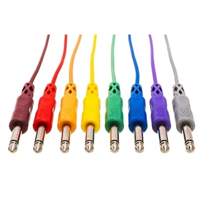 Immagine di Hosa CPP 830, Unbalanced Patch Cables, 1/4 in TS to Same, 1 ft