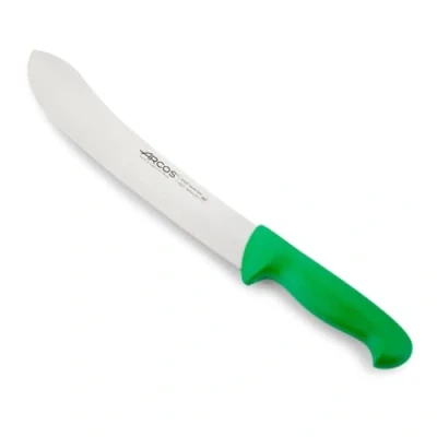 Immagine di Arcos Serie 2900 Coltello Scannare Macellaio Bistecca Lama Acciaio Inossidabile Nitrum 250 mm Manico Polipropilene Colore Verde