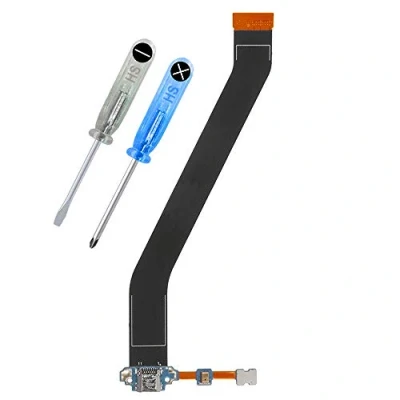 Immagine di MMOBIEL Connettore Dock Compatibile con Samsung Galaxy Tab 3 2013 Presa di Ricarica Micro USB Audio Jack/Microfono/Antenna Ricambio Incl. Cacciaviti