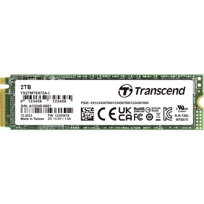 Immagine di Transcend 2 TB SSD interno PCIe TS2TMTE672AI VS1