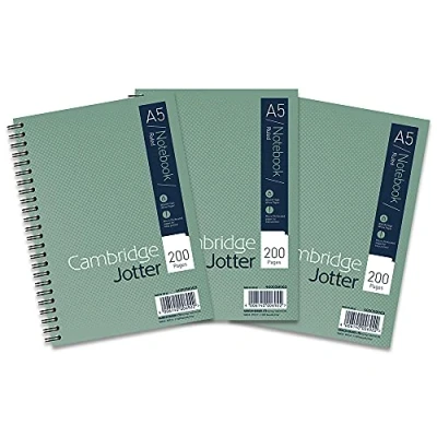 Immagine di Cambridge Jotter Bloc notes A5, 3 pz, colore: Verde