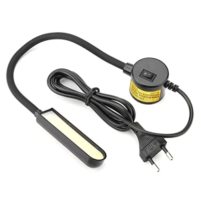 Immagine di KSTE LED Lampada per Macchina Cucire, Luce di Lavoro for 6W COB da Cucire con Base Magnetica Regolabile, Spina UE 110 265V