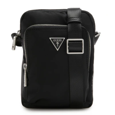 Immagine di Guess Certosa Nylon ECO Unisex Borsa a tracolla, Taglia: One Size, Black