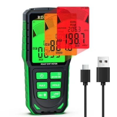 Immagine di Misuratore EMF, rilevatore di radiazioni EMF digitale (RD630C01)