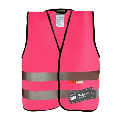 Immagine di Tomamu 3M Gilet ad alta visibilità per bambini rifrangente con chiusura a strappo Realizzato materiale