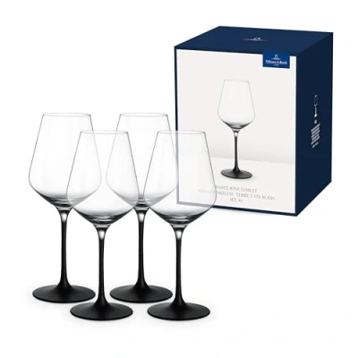 Immagine di Villeroy &amp; Boch Manufacture Bicchiere Da Vino Bianco Set di 4 Trasparente, Bicchieri Design, Calice Bianco, Cristallo